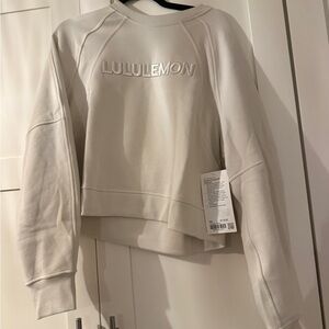 lululemon athletica Off-White Sweatshirt